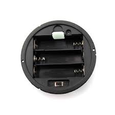 Round 3xAA battery holder